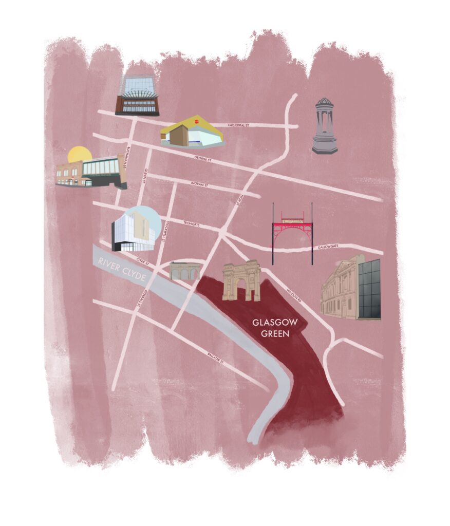 Glasgow Map