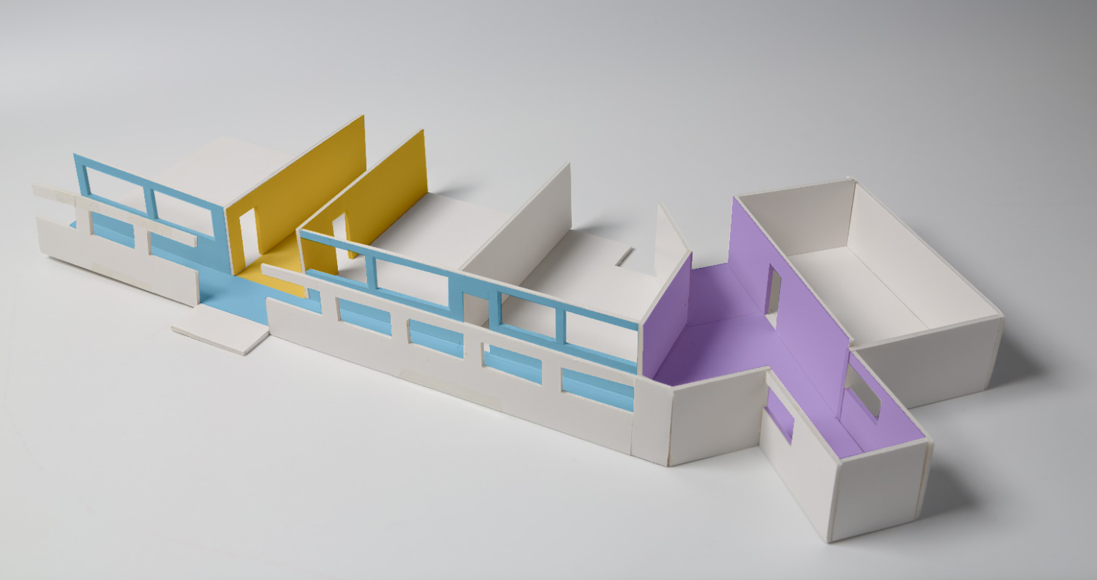 Blue, Yellow, Purple