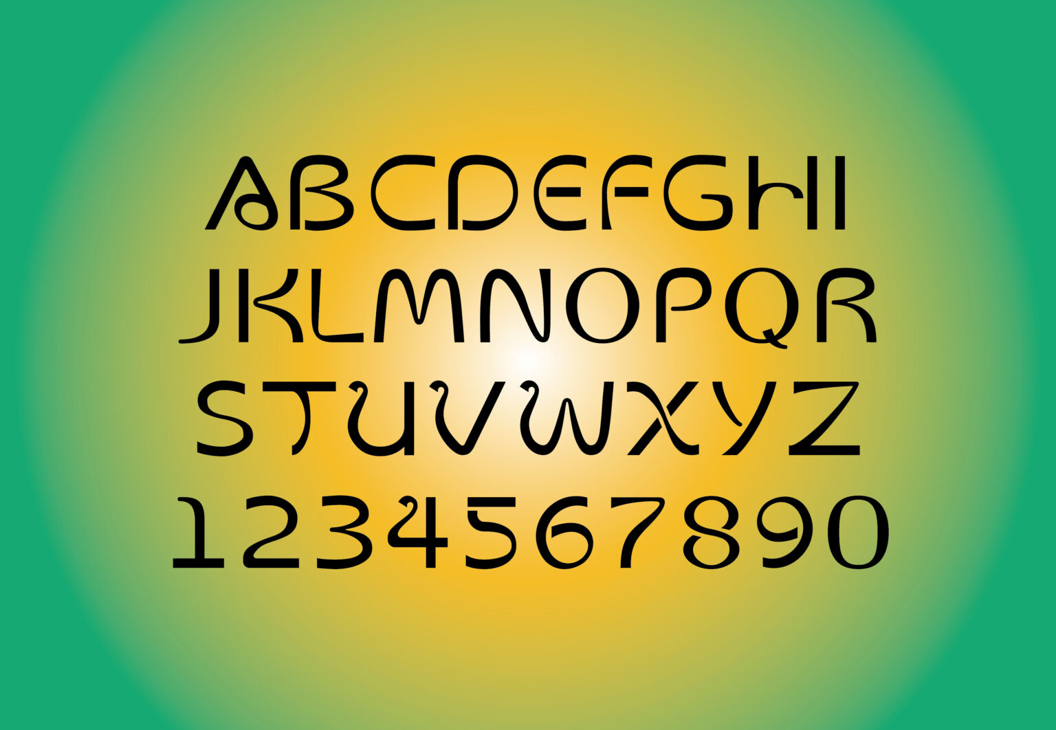 'Weird dream' is a modular typeface specifically designed for BAKU.