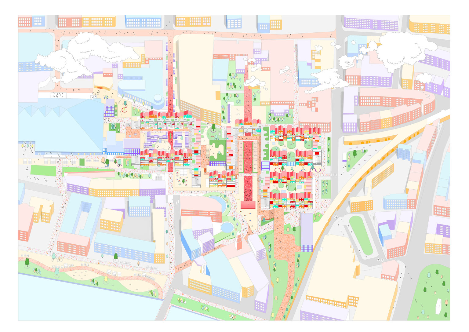 Planometric Site Drawing