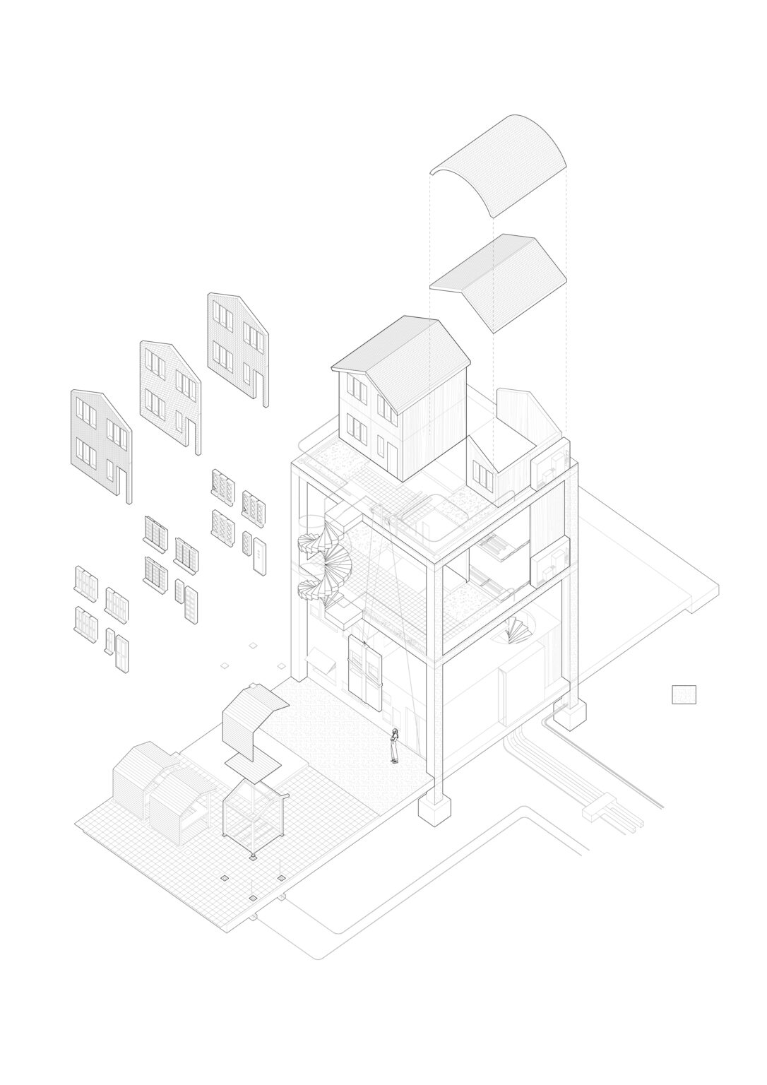 Exploded Axonometric