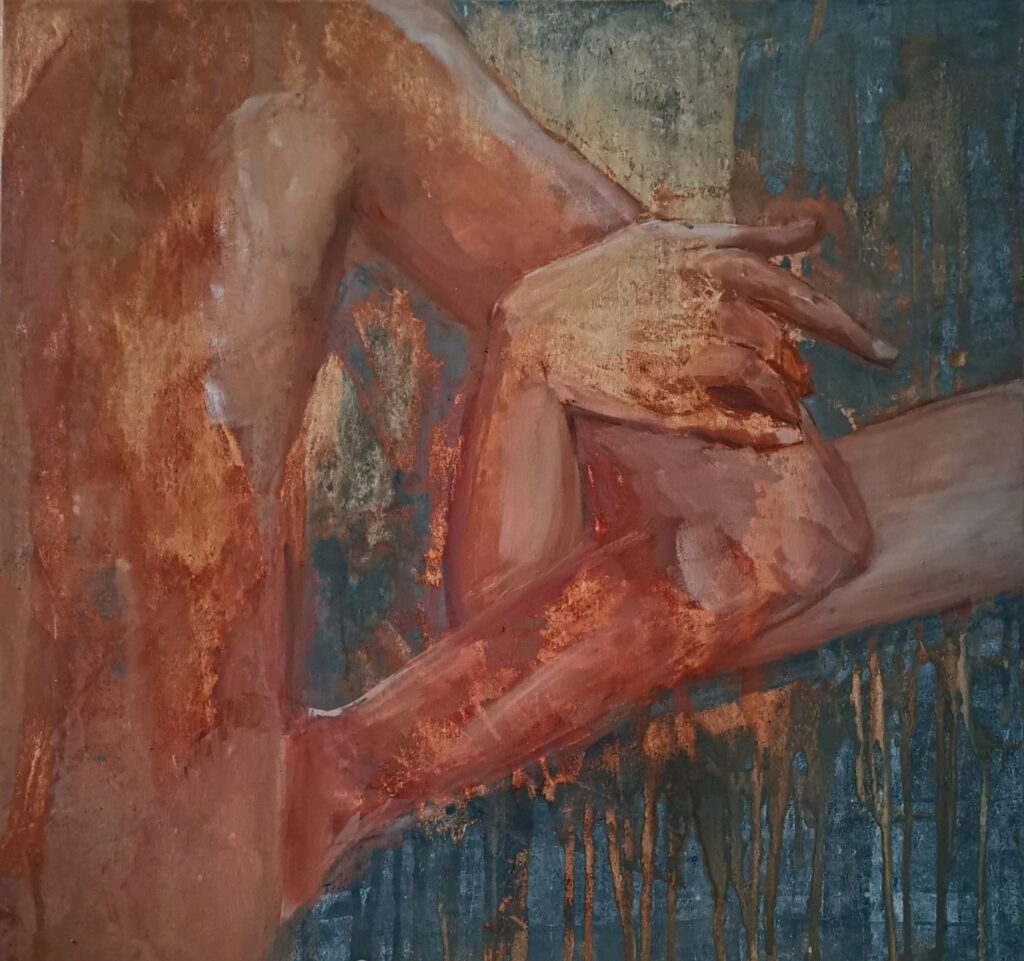 60 x 60 cm Oil on canvas 2020